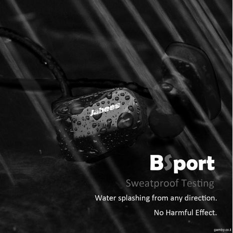 אוזניות ספורט אלחוטיות עם מיקרופון Jabees BSPORT HD Stereo