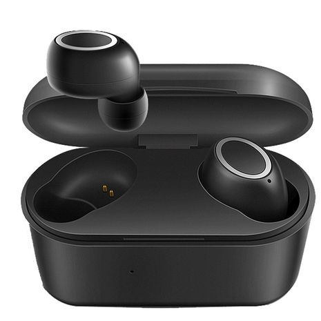 אוזניות מיקרופון , נטענות , בלוטוס אלחוטיות, TWS Sports Mini אוזניות עם תיבת טעינה של 1500mAh Bluetooth 5.0+EDR