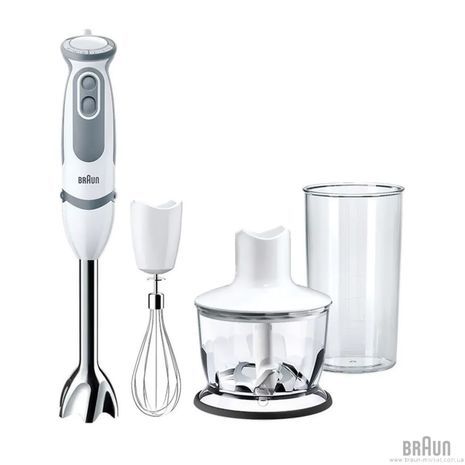 בלנדר ידני 3 ב 1 בראון  Braun 1000 W MQ 5235 WH