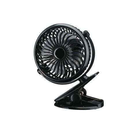 מאוורר שולחני ותלוי קליפס , נטענת (סוללה), שלוש מהירויות 4 "USB SAKAL