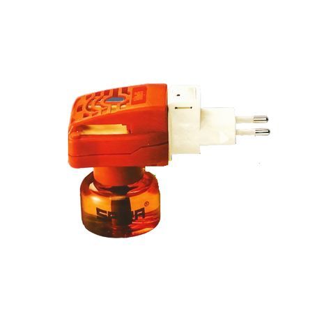 ספירה דוחה יתושים וחרקים אחרים עם בקבוק נוזל ל45 לילות . מרחיק יתושים . אלקטרוני מרחיק חרקים . מכשיר חשמלי ונוזל  להרחקת יתושים