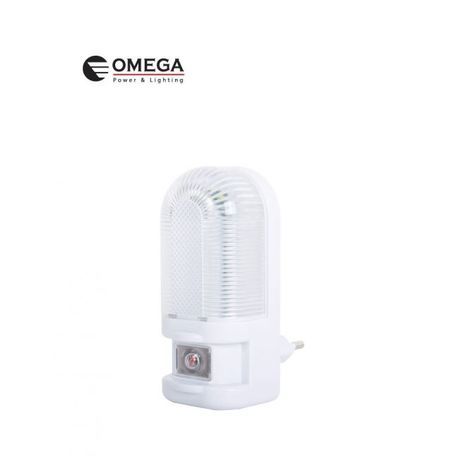 מנורת לילה עם חיישן פוטוצל OMEGA OM-D558-S-C