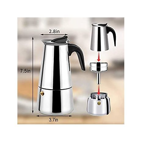 מכשיר להכנת קפה אספרסו 300 מל. 6 כוסות