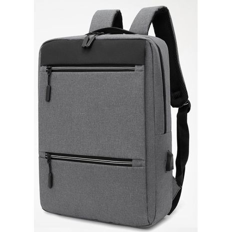 Fashionable backpack with multiple compartments