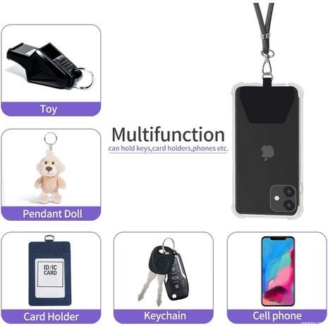 שרוך לטלפון נייד ופריטים אחרים