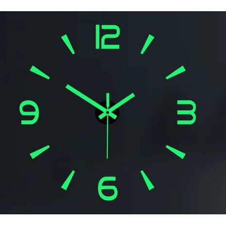 שעוני קיר בצבעים שונים הינם דביקים.