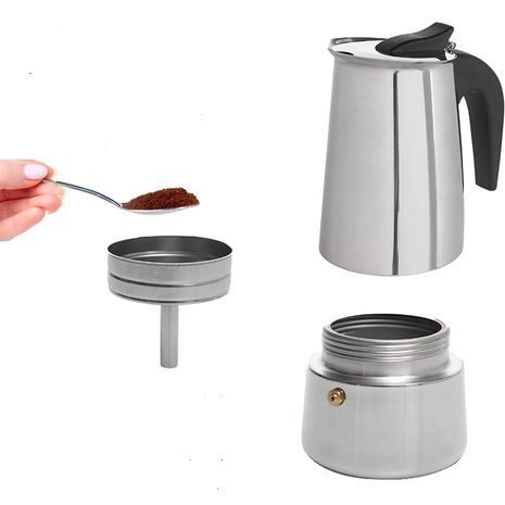 מכשיר להכנת קפה אספרסו 300 מל. 6 כוסות