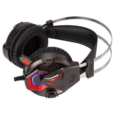 אוזניות מחשב לגיימרים ( למשחקי מחשב ) עם מיקרופון USB+3.5mm   HG8914 MARVO   - Scorpion Unicorn stereo HI-Fi + תאורה לד