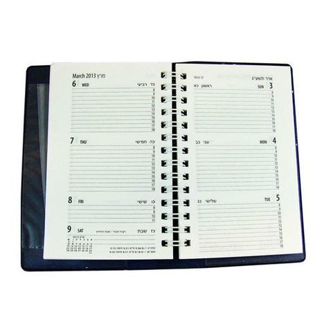 יומן שבעוי 16 חודש, כריכה קשה ספירלה  16X10.5 סמ ל 2023-2024 "שקד"