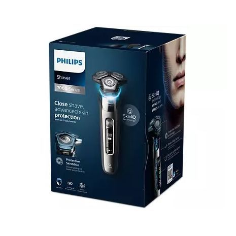 מכונת גילוח, נטענת, עמידה למים, מכונת גילוח חשמלית PHILIPS Wet & Dry S7783/50 Series 7000 SkinIQ technology