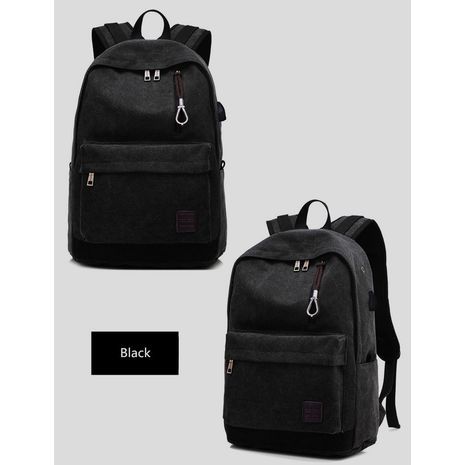 Cтильный xолщовый рюкзак  с отделением  для компьютера и usb зарядкой смартфона URBAN 44x32x17