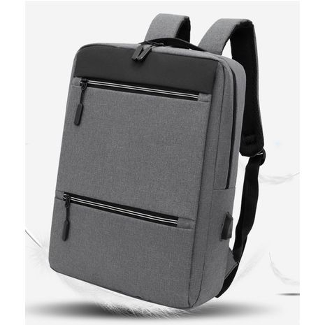 Fashionable backpack with multiple compartments