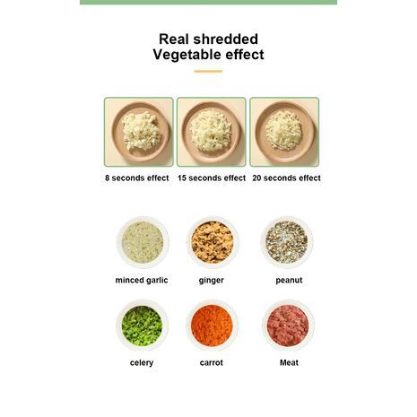 חותך ירקות חשמלי רב תכליתי 4 ב-1, פורס אלחוטי, קוצץ ירקות, קוצץ, מכונת כביסה לקוצץ מזון