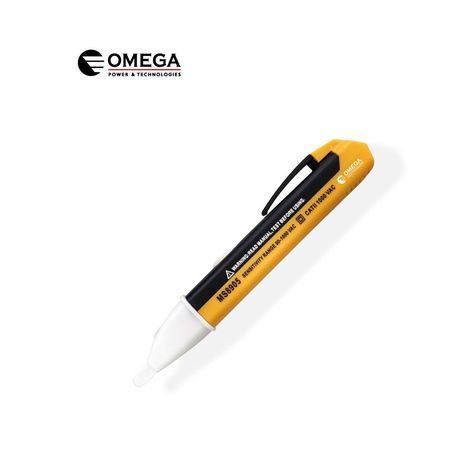 OMEGA OM-8905-VPEN עט גלאי מתח חכם ללא מגע