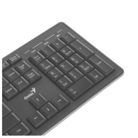 Keyboard+Optigal Mouse  Wireless USB He-En Genius Smart km-8200,  2.4 GHz
