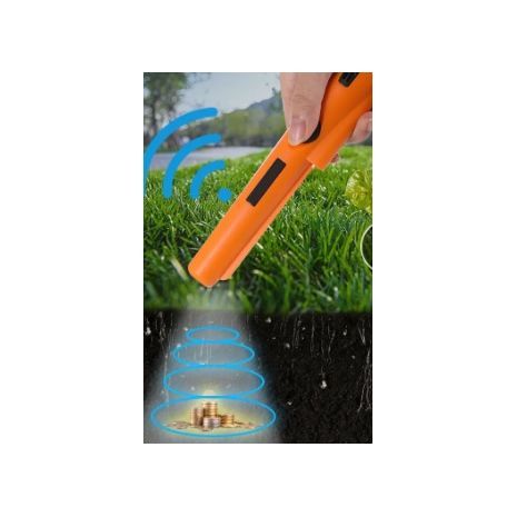 PINPONTING TIP! גלאי מתכות. גלאי מתכות עמיד למים 360°. אותות קול ורטט.