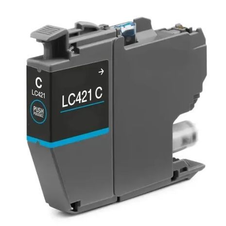 ראש דיו כחול תואם LC421 C ברזר Brother