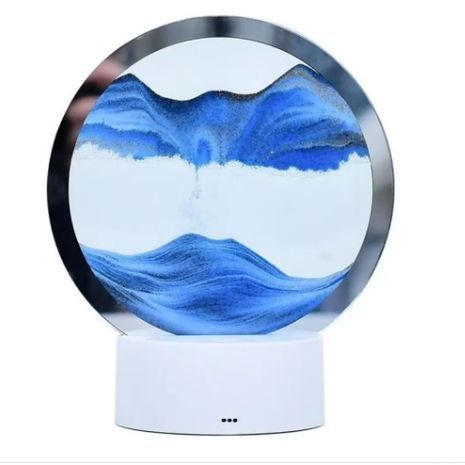 3D מנורת שולחן ציור חול זורם בתלת מימד Flowing Interstellar