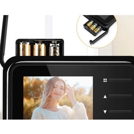 120 ° HD עינית דיגיטלית לדלת  כלל מצלמ ,