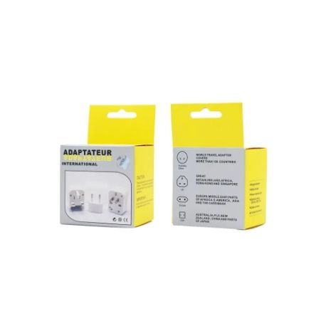 Универсальный адаптер для подключения бытовой техники в любой точке мира. Переходник на все розетки мира . Международный адаптер .