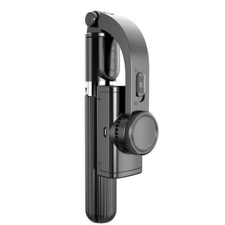 גימבל - מייצב סמארטפון 4 ב 1 סלפי סטיק מובנה חצובה סלפי עם מייצב Gimbal מרחוק Bluetooth R15