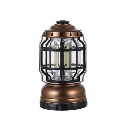 Rechargeable emergency flashlight in retro style "Bat" CAMPING ZJ-1990