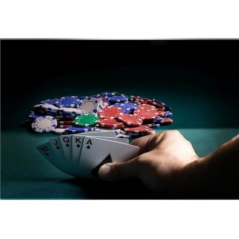 Texas Hold'em Deluxe  סט מפואר למשחקי פוקר 500 אסימונים
