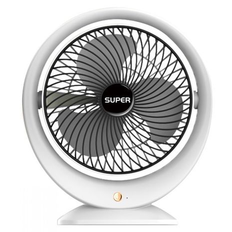 מאוורר שולחני חזק עם זווית מתכווננת. מאוורר מחזור.