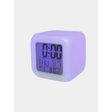 Moodicare clock שעון מעורר דיגיטלי RGB מדחום לוח שנה