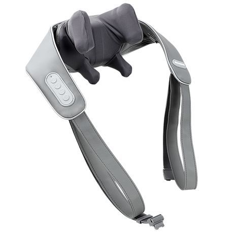 עיסוי רולר חשמלי אלחוטי ללישה עמוקה של רקמות כל הגוף עם חום מרגיע ואפקט לחיצה-סגירה של היד.