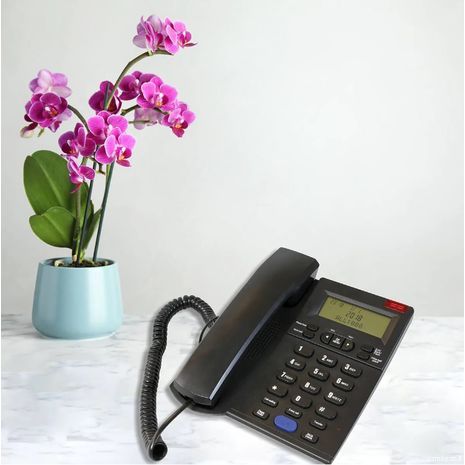טלפון שולחני עם תצוגה דיגיטלי תחותי HYUNDAI HDT-2600B