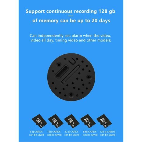 מצלמת מעקב. מצלמת מיני USB HD 1080P, Wi-Fi, חיישן תנועה