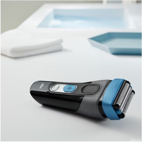 מכונת גילוח נתנת , מוגנת ממיים Braun Series 3 CoolTec CT2 Wet&Dry