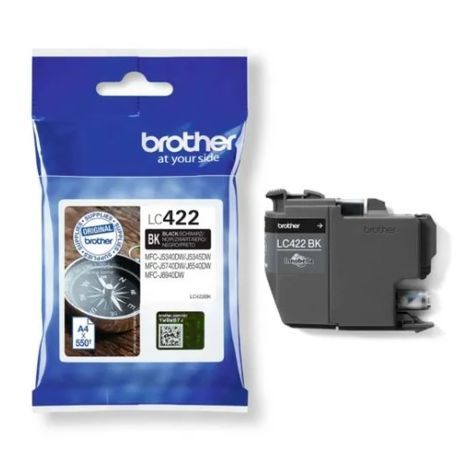 ראש דיו שחור מקורי LC422 Bk ברזר Brother