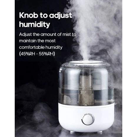 מכשיר אדים 3 ליטר, קיבולת מקצועית גדולה, מכשיר אדים ביתי. מפזר ארומה.  KINSCOTER