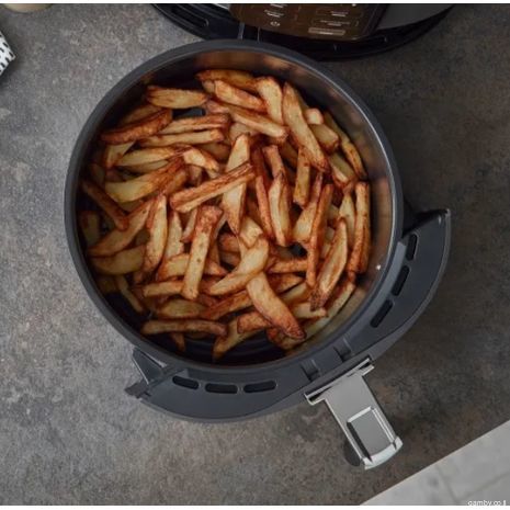 אייר גריל - צ'יפסר וסיר טיגון ללא שמן  דיגיטלי בריאותי  סיר טיגון בריאותי ללא שמן   Air Fryer Ninja AF100 1550W