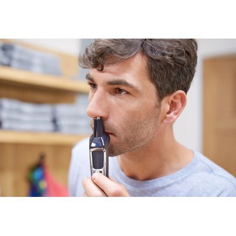 מכונת תספורת וגוזז שיער, זקן וגוף מלא,  חשמלית נטענת  פיליפס Philips Norelco MG3750/60 פיליפס Multigroom 3000