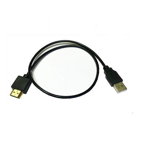 סמ USB 2.0 - HDMI1.4 כבל