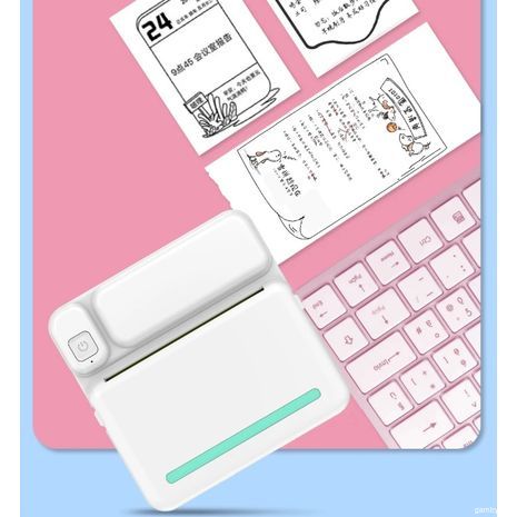 מדפסת תרמית אלחוטית מיני ניידת Bluetooth הדפסת תמונה הדפסת תמונות לטלפון נייד Phomemo Impressoras