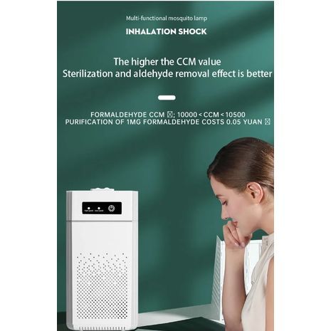 מטהר אוויר חכם, מסנן HEPA מחולל יונים שליליים, אנטיבקטריאלי גדול, הסרת פורמלדהיד, ריחות רעים, אבק, קשקשים לחיות מחמד בדירה ובמכונית H12