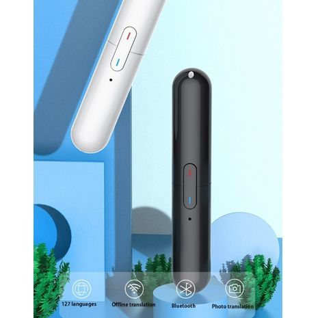 Многоязычный голосовой переводчик T8, 70 языков, работа через приложение смартфона ,с подключением Bluetooth Intelligent Speech Translator