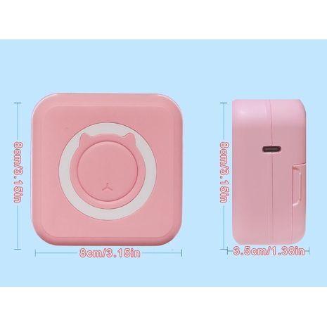 מדפסת תרמית אלחוטית מיני ניידת Bluetooth הדפסת תמונה הדפסת תמונות לטלפון נייד Phomemo Impressoras