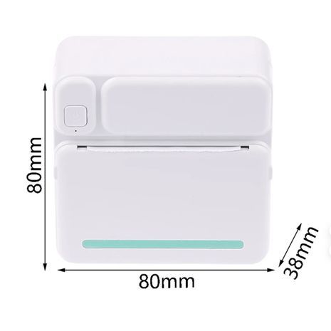 Bluetooth מדפסת מדבקות ניידת תרמי מיני אלחוטית להדפסת מדבקות, תוויות , ברקודים