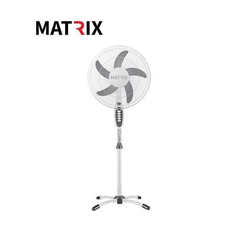 מאוורר עמוד עם טיימר , 5 להבים (!)  16 Matrix 50W