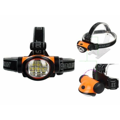 Lighthouse 8 LED Headlight 3 Function
