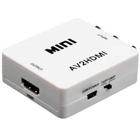 מתאם AV2HDMI מתאם מHDMI - RCA אדפטור
