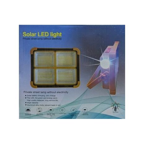 פרוז'קטור נטען 200W זרקור , עם פונקציית Power Bank