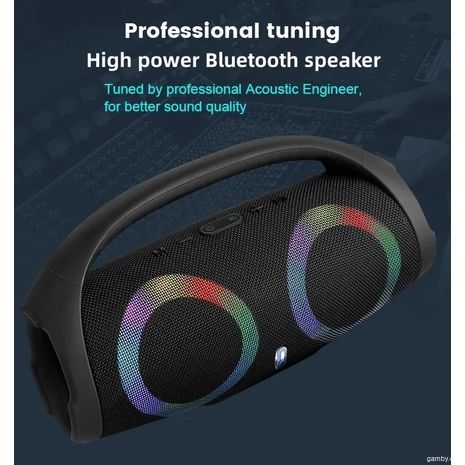 מוגן גשם רמקול נייד גדול  BLUETOOTH מתאים כל סוגי טלפונים ניידים, טאבלטים. דיבורית פנימי .טייגר 20W BOOMS BOX2