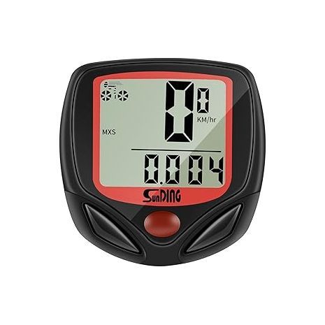 מחשב אופניים SunDing SD-548B. SD-548B מד מהירות לאופניים חיישנים רב-תכליתיים