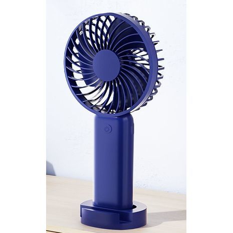 Мощный  миМощный  мини-вентилятор ручной и настольный  5 скоростей ,  с дигитальным экраном, заряжаемой батареей  и с подставкойни-вентилятор ручной и настольный  с  заряжаемой батареей